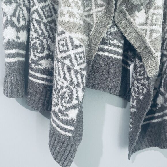 Abercrombie & Fitch Oversized Sweater Women's Small Gray Cardigan Wool Blend - Picture 3 of 9